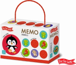 Pexeso okrugle životinje Far Far Land