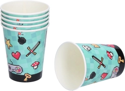 Papirnate party čaše IGRA 250 ml – set od 6 kom