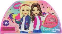 Kreativni set za crtanje u kovčegu s motivom za djevojčice