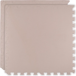 Pjenasta podloga HUMBI 120 × 60 cm – velika vodootporna pjenasta slagalica, sigurna, 2 kom, svijetloružičasta