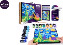 Slikanje masom po brojevima – Mali princ: noćno nebo 29 × 29 cm