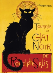 Puzzle Cabaret Le Chat noir - plakat od 1000 dijelova