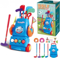 Dječji set za golf sa stalkom na kotačima Woopie