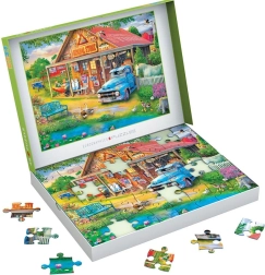 EUROGRAPHICS puzzle Connecting Pieces: seoska trgovina 48 dijelova
