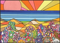 Slagalica Kameno cvijeće na Havajima 1000 dijelova