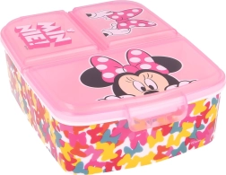 Dječji multi box za užinu MINNIE Mouse s pretincima