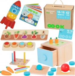 Montessori edukativna kutija Tooky Toy 7u1