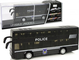 Dvospratni policijski autobus s frikcijskim pogonom te svjetlom i zvukom