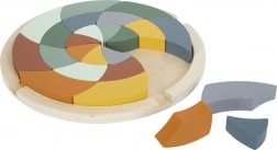 šarene drvene puzzle safari mandala small foot