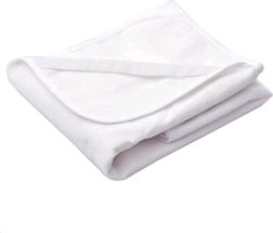 Frotirna nepromočiva podloga New Baby 40 × 90 bijela