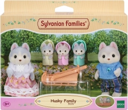 Obitelj haskija SYLVANIAN FAMILIES – set figurica sa saonicama