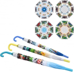 Dječji kišobran s motivima automobila