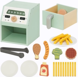 drvena friteza na vrući zrak TOOKY TOY za djecu