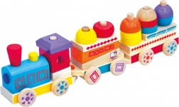 Bino Šareni drveni vlakić MAXI