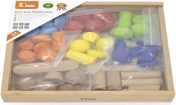 Drvene geometrijske slagalice 52 kom Viga