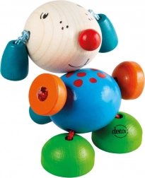 Detoa Hafík – drveni pas za povlačenje na gumici