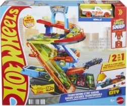 Hot Wheels City kaskaderska garaža, 3-katno parkiralište