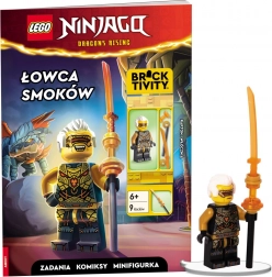 Lego Ninjago: lovac na zmajeve – interaktivna knjiga s minifigurinom Raptona