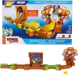 Sonic Go Go Racers Deluxe trkaći set s mini vozilom