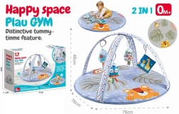 Obostrana pjenasta igraća podloga 2-u-1 životinje i grad 150 × 180 × 1,5 cm