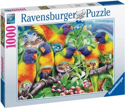 Ravensburger puzzle Zemlja lorija 1000 dijelova