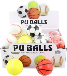 Pjenasta sportska loptica 7 cm za djecu