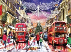 Puzzle Božićni Regent Street XL 500 dijelova GIBSONS
