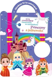 Coloring Book with Stickers CONCORDE – Princesses and Unicorns