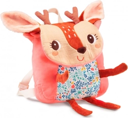 Meki dječji ruksak jelen STELLA – Lilliputiens