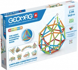 Geomag Supercolor građevni set 142 dijela od reciklirane plastike