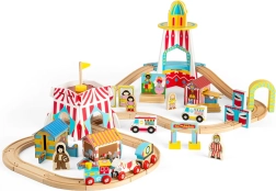 Drvena željeznička pruga Zabavni Sajam