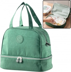 Izolacijska termotorba za ručak zelena