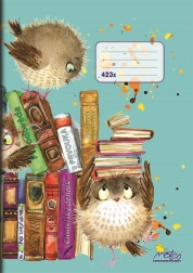 Školska bilježnica A4 za čitateljski dnevnik, crte 12 mm, 20 listova