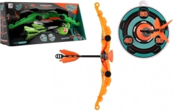 Luk za djecu s strelicama sa sisaljkama i metom