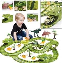 DIY dinosaurus staza za utrke – 240 dijelova