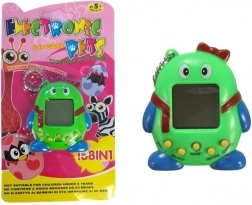 Elektronička životinjica Tamagotchi sa zelenom mašnom