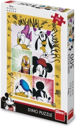 Puzzle Disney Mickeyjeva ekipa 500 dijelova