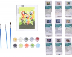Kreativni set slikanja po brojevima 20x30 cm