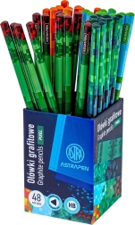 Trokutasta grafitna olovka HB ASTRA Pixel One