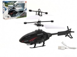 RC helikopter s upravljanjem pokretom ruke i USB punjenjem, 16 cm