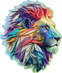 Drvene puzzle Moderni lav 250 dijelova WOODEN CITY