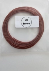 Filament ABS smeđi 1,75 mm – uzorak duljine 15 m