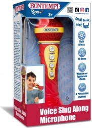 Karaoke mikrofon sa svjetlosnim efektima