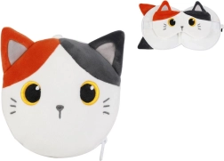 Putni jastuk s maskom narančasta mačka