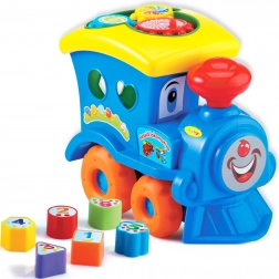 Lokomotiva slagalica s umetanjima za najmlađe