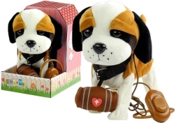 Interaktivni Bernardin na povodcu s kućicom