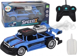 RC auto 1:20 s efektom dima i svjetlima – plavo