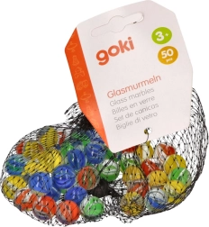 Staklene kuglice Mačje oko 50 kom