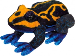 Plišasta žaba narančasto-crna