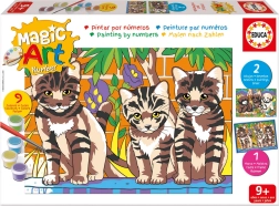 Slikanje po brojevima mačići i štenci EDUCA